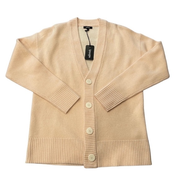 NWT Allbirds Pink Aspen Cardi Merino Wool Oversized Cardigan - Picture 2 of 10